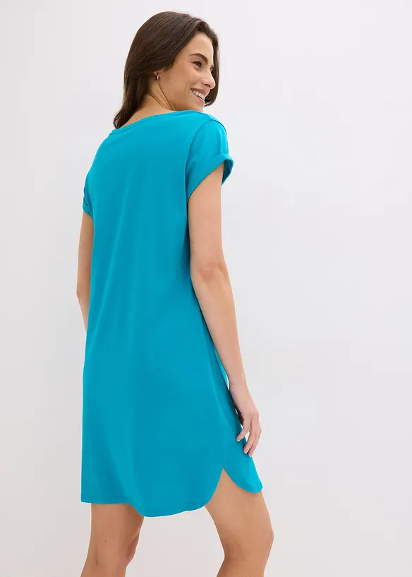 Chemise de nuit courte 100% coton, bonprix