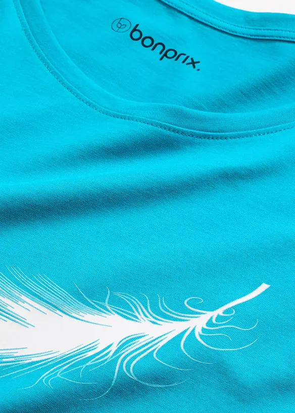 Chemise de nuit courte 100% coton, bonprix