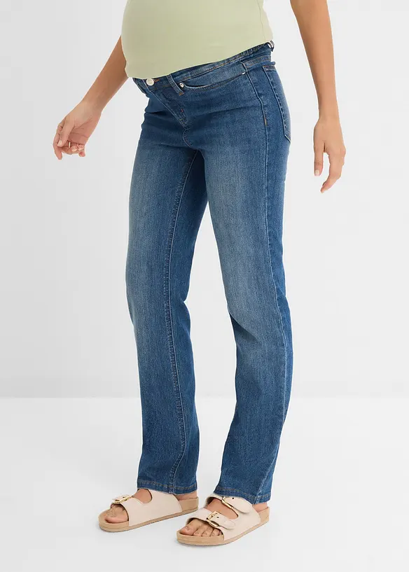 2-in-1 Umstandsjeans f&uuml;r die Schwangerschaft und danach, Straight, bonprix