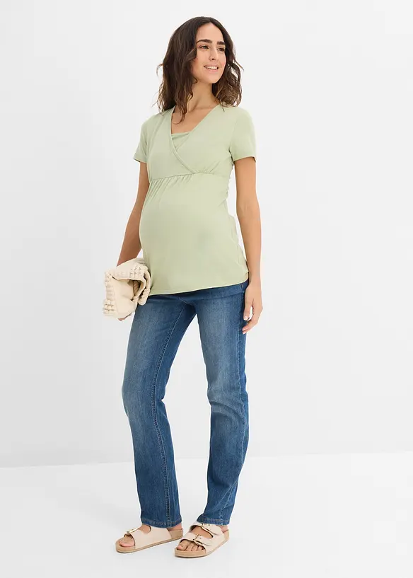 2-in-1 Umstandsjeans f&uuml;r die Schwangerschaft und danach, Straight, bonprix