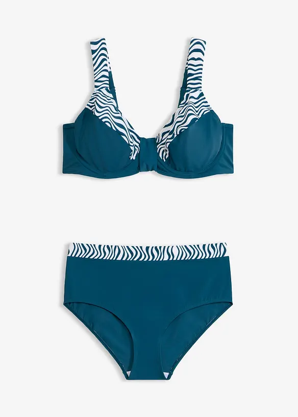 Minimizer-Bikini mit gepolsterten Tr&auml;gern (2-tlg.Set), bonprix