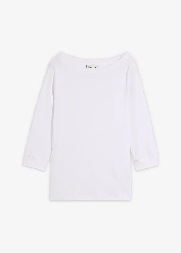 Langarmshirt aus reiner Bio-Baumwolle, bonprix