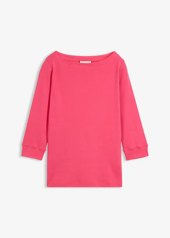 T-shirt manches longues 100% coton, bonprix