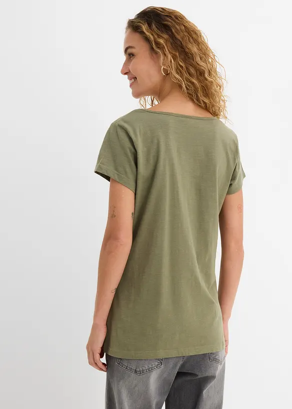 T-Shirt aus reiner Bio-Baumwolle, bonprix