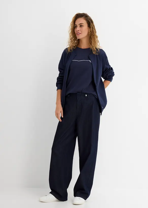 T-shirt brod&eacute;, bonprix