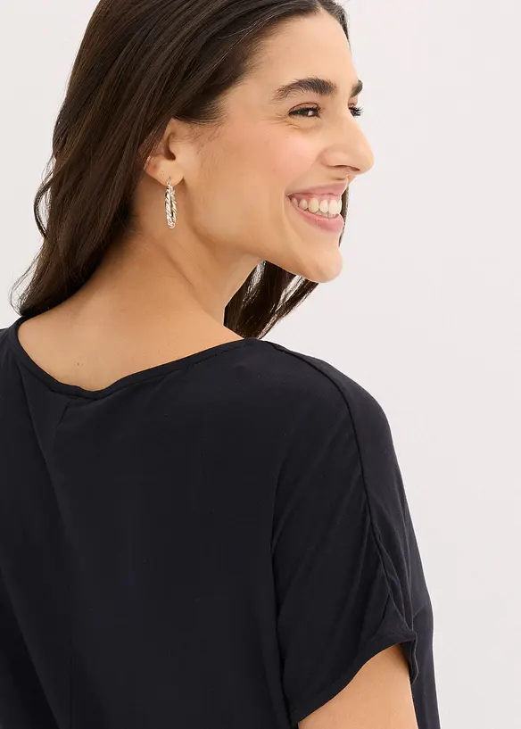 T-shirt doux en viscose extensible, bonprix