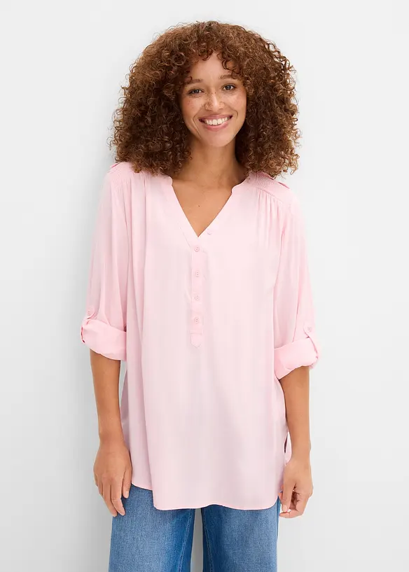 Blouse douce en viscose, bonprix