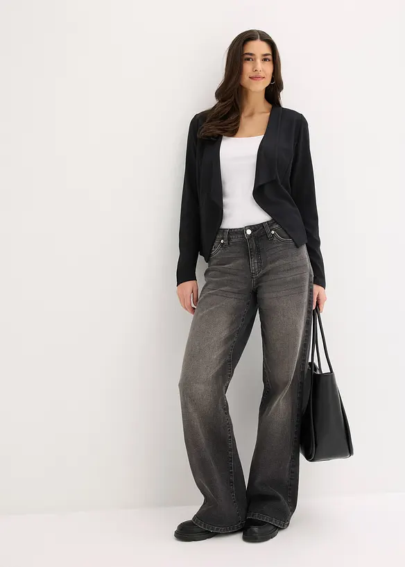 Jersey Blazer aus Viskose-Mix, bonprix