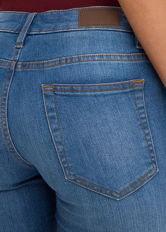 Skinny Jeans Mid Waist, Stretch, bonprix