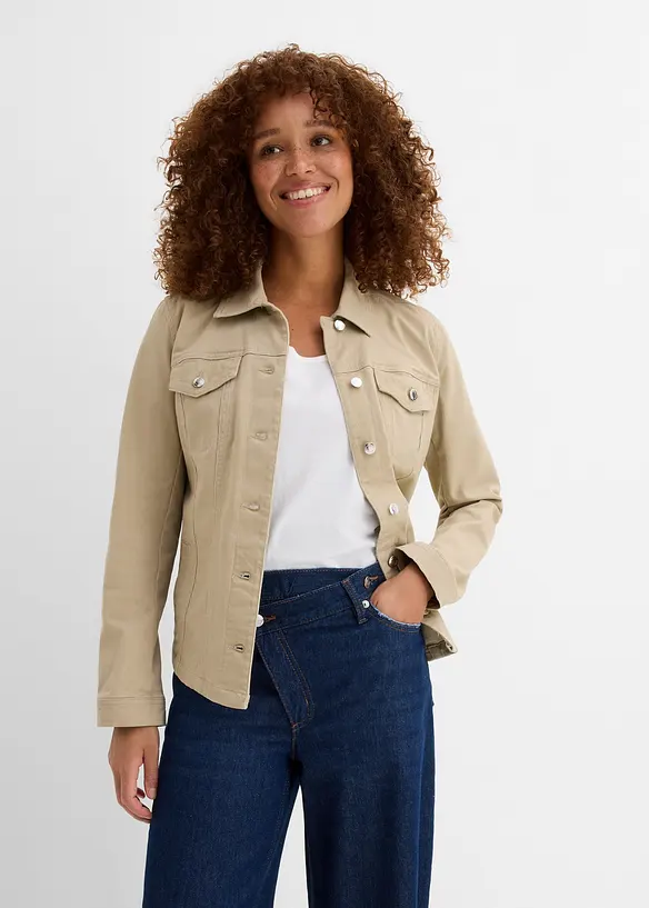 Veste en twill, bonprix