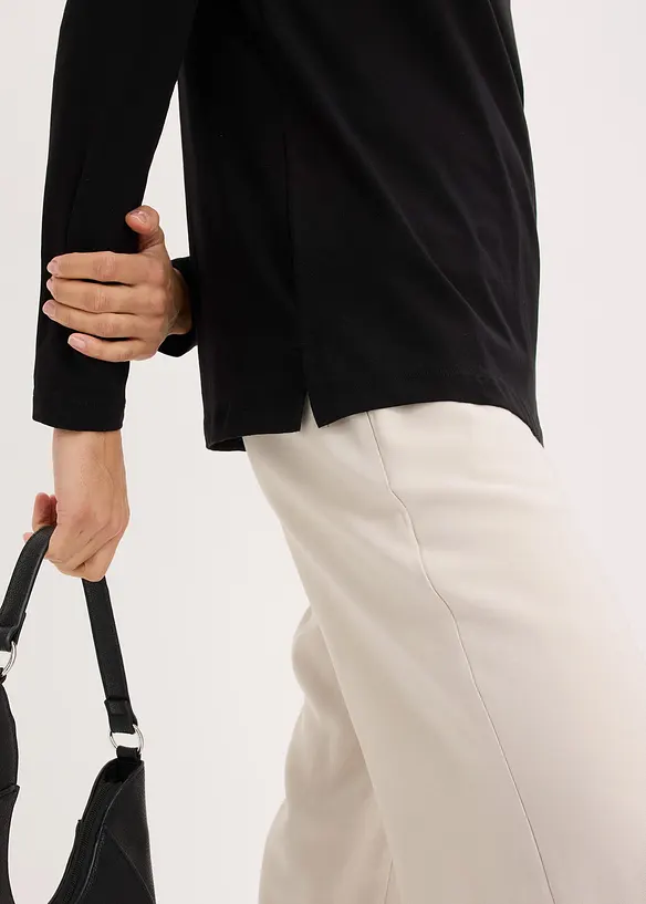 Langarmshirt mit &Ouml;sen, bonprix