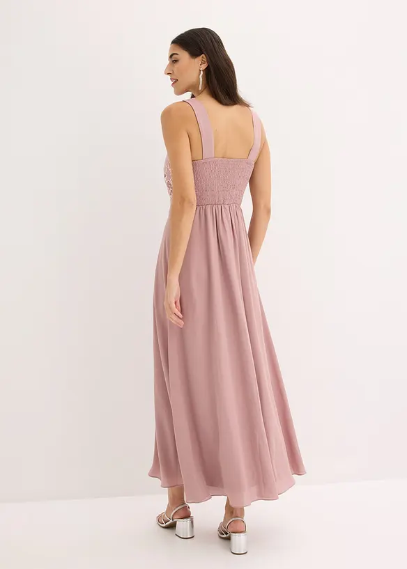 Maxikleid mit Paillettenstickerei, bonprix