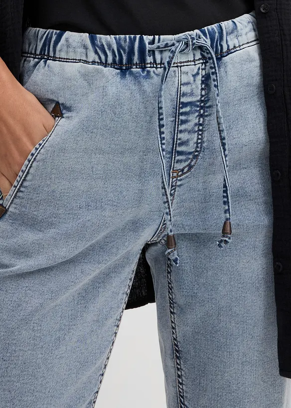 Jegging taille mi-haute, extensible, bonprix