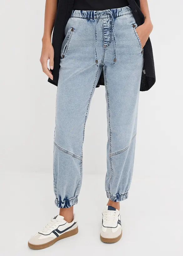 Jegging taille mi-haute, extensible, bonprix