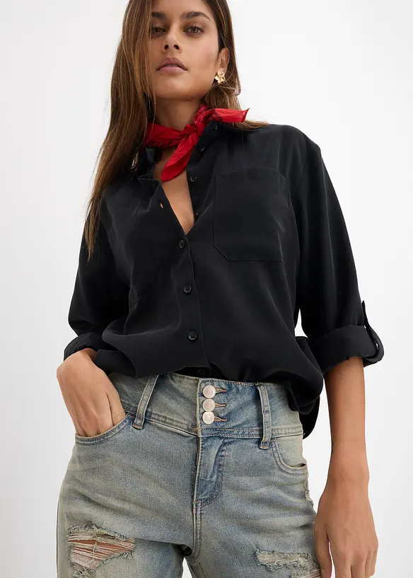 Jean skinny taille haute, extensible, bonprix