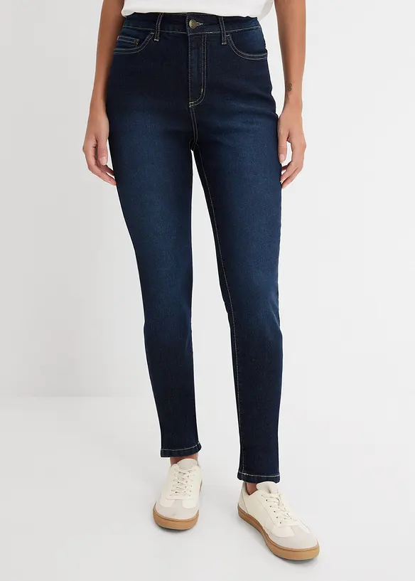 Skinny Jeans Mid Waist, Stretch, bonprix