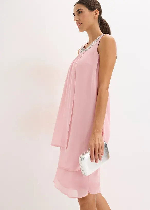 Robe de qualit&eacute; avec application, bonprix