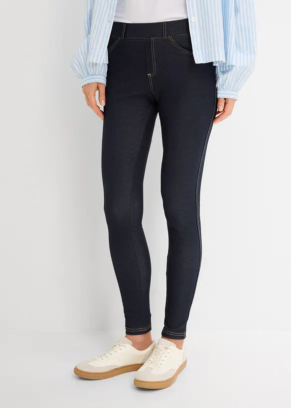 Legging effet jean, bonprix