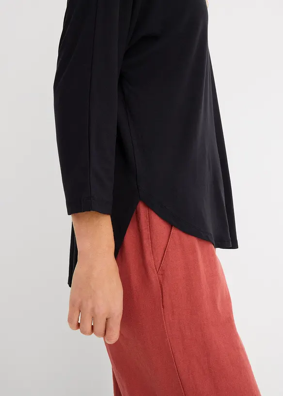 Shirt aus flie&szlig;endem Viskose-Mix, bonprix