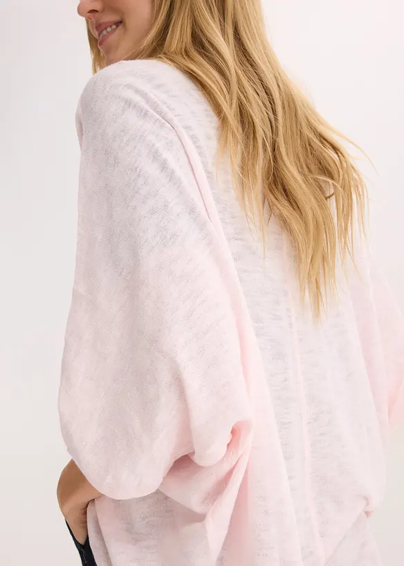 Feinstrickjacke aus reiner Baumwolle, bonprix