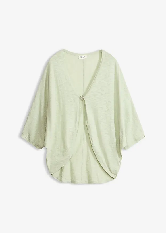 Gilet en fine maille 100% coton, bonprix