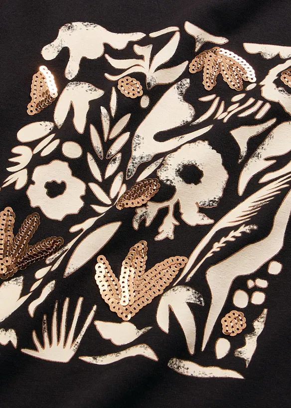 Langarmshirt mit Bio-Baumwolle, bonprix