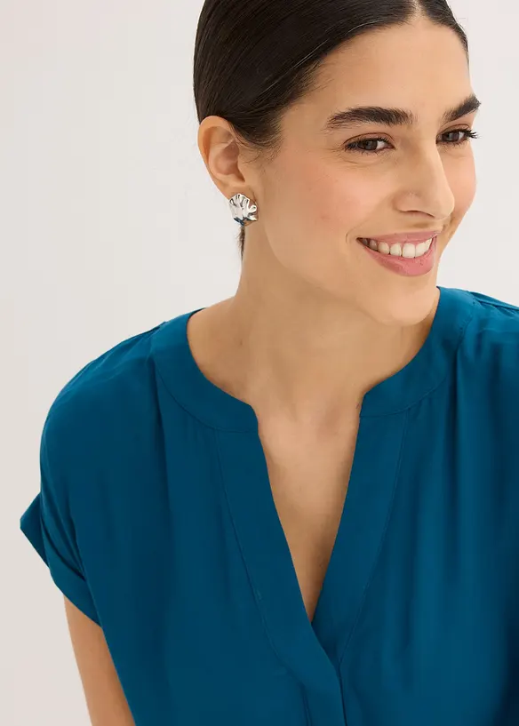 Tunikabluse aus reiner Viskose, bonprix