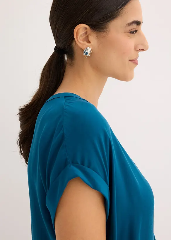 Tunikabluse aus reiner Viskose, bonprix