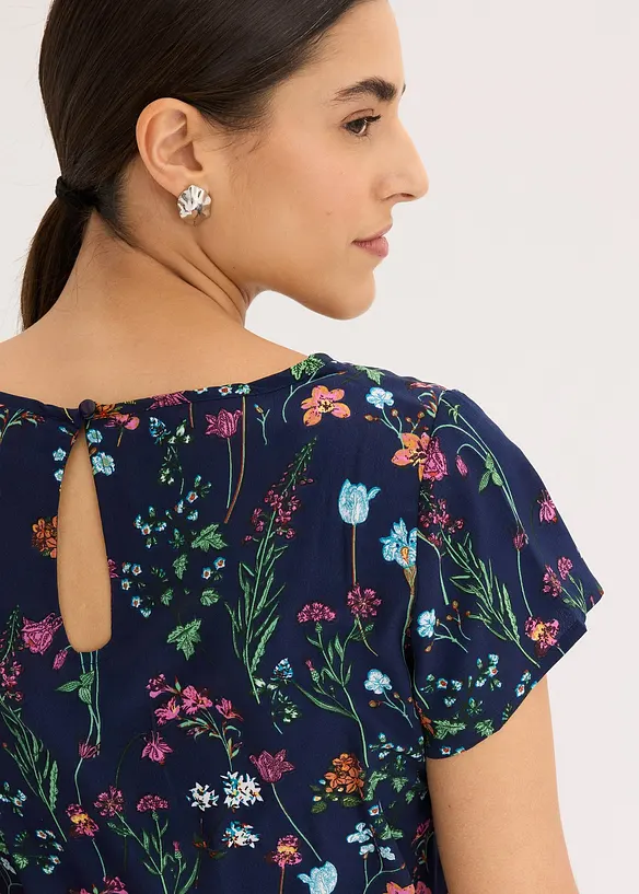 Blouse manches courtes, bonprix