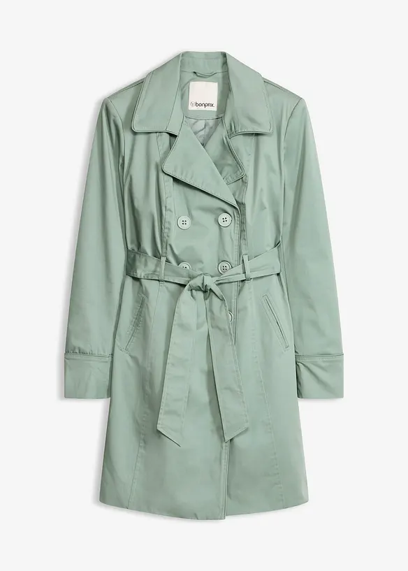 Trenchcoat aus Baumwolle, bonprix