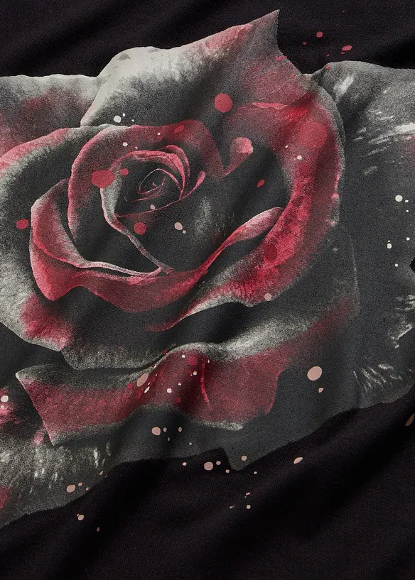 Cold-Shoulder-Shirt aus Viskose, bonprix