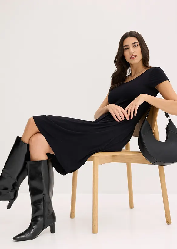 Jerseykleid aus Viskose-Mix, bonprix