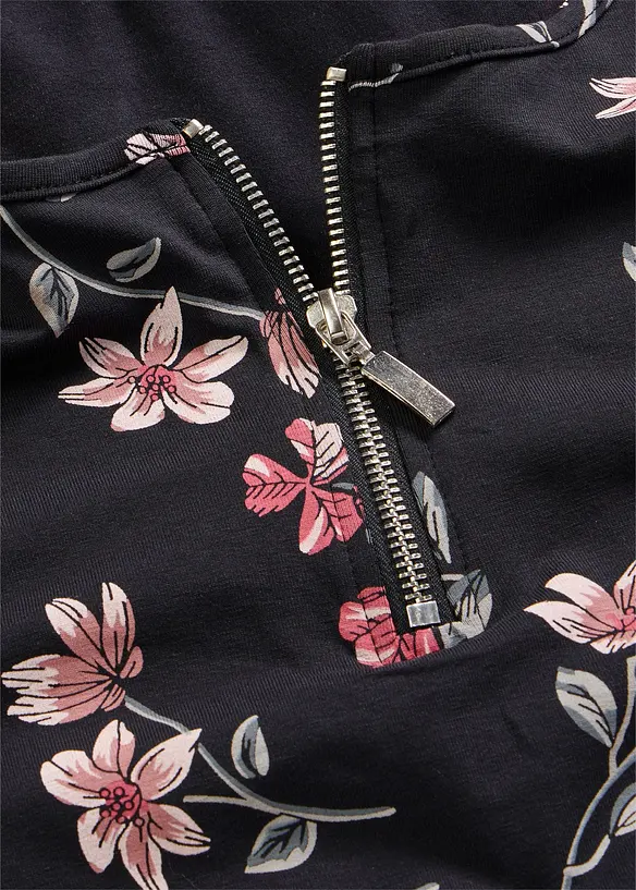 T-shirt oversize en coton extensible, bonprix