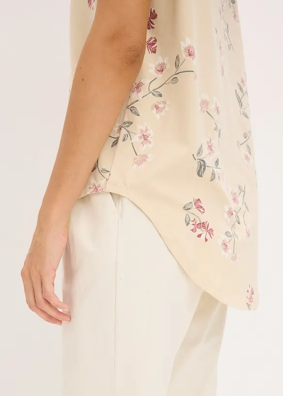 Oversize-Shirt aus Baumwoll-Mix, bonprix