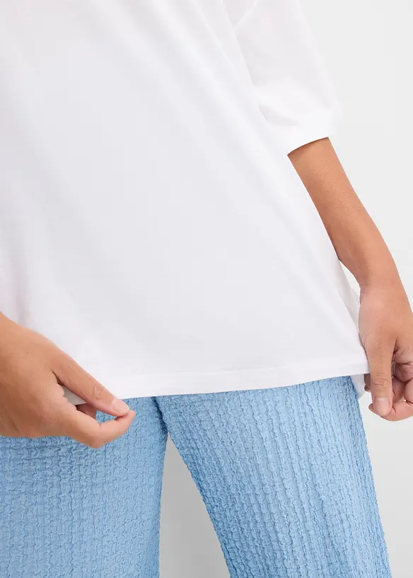 T-shirt oversize en viscose fluide, bonprix