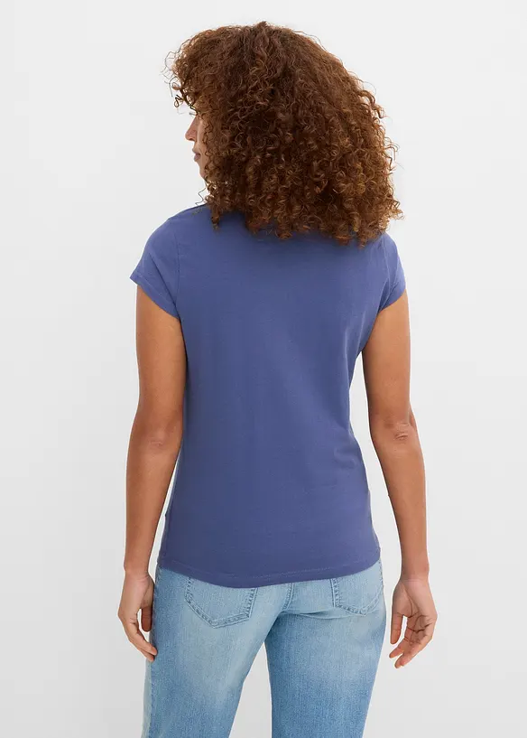 T-Shirt aus reiner Baumwolle, bonprix