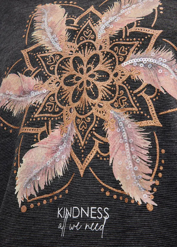 T-Shirt aus softem Viskose-Mix, bonprix