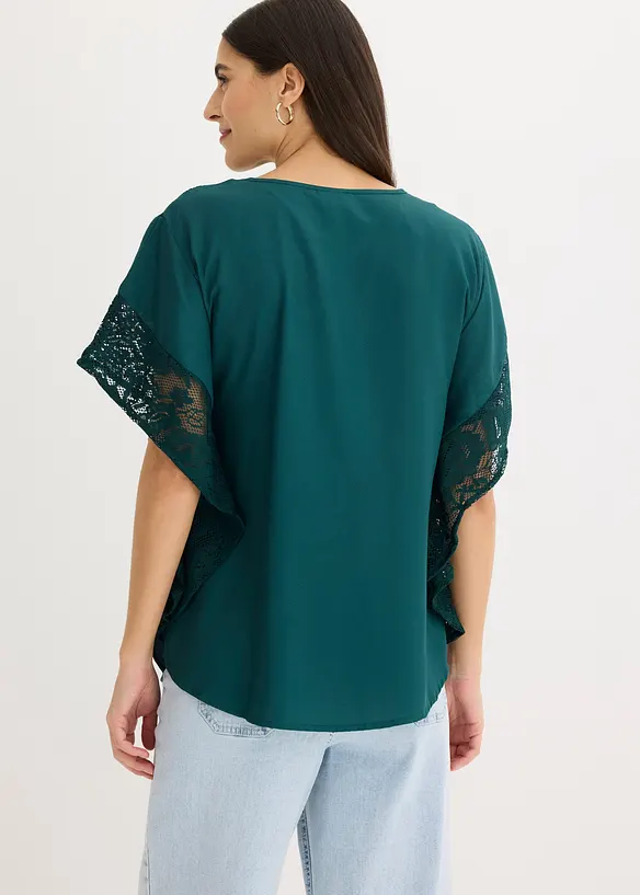 Blouse avec applications, bonprix