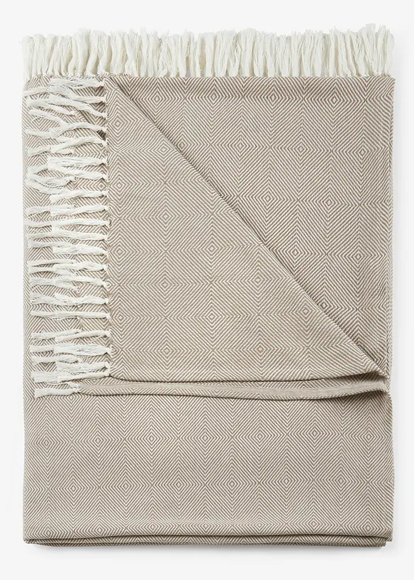 Jet&eacute; &agrave; franges, bonprix