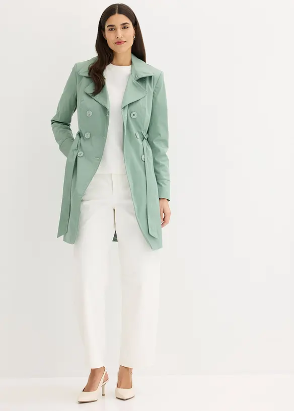 Trenchcoat aus Baumwolle, bonprix