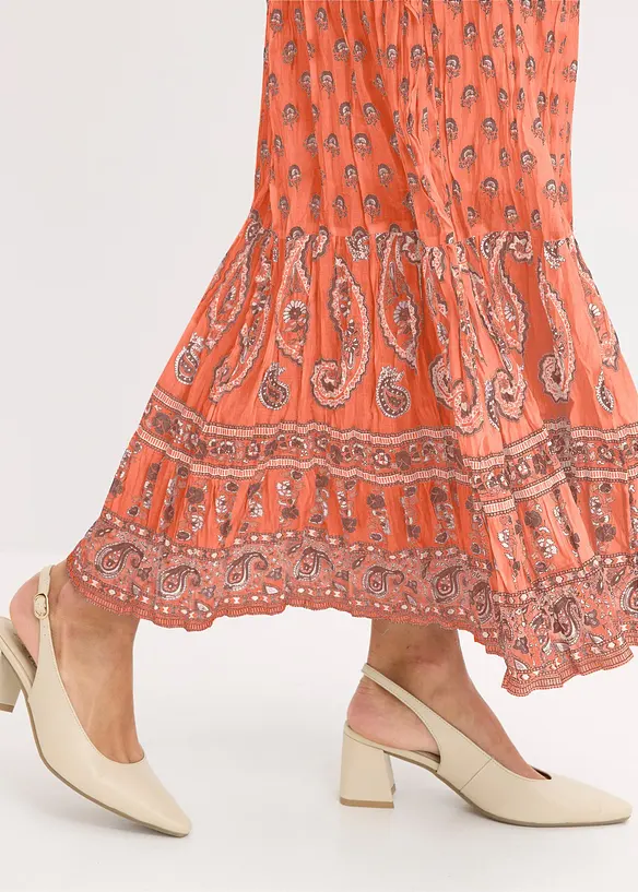 Maxirock  aus reiner Baumwolle, bonprix