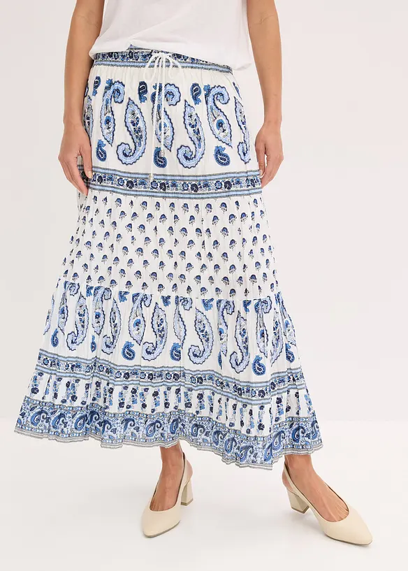 Maxirock  aus reiner Baumwolle, bonprix