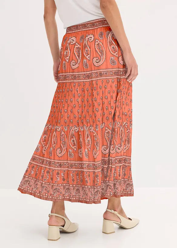 Maxirock  aus reiner Baumwolle, bonprix