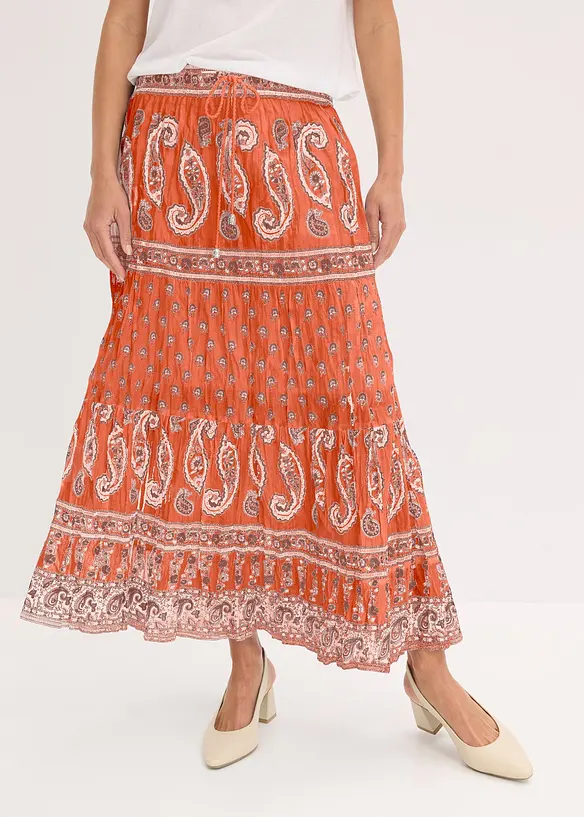 Maxirock  aus reiner Baumwolle, bonprix