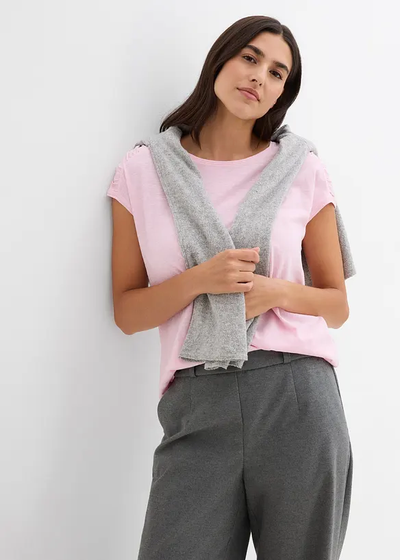 Boxy-Shirt, kurzarm, bonprix