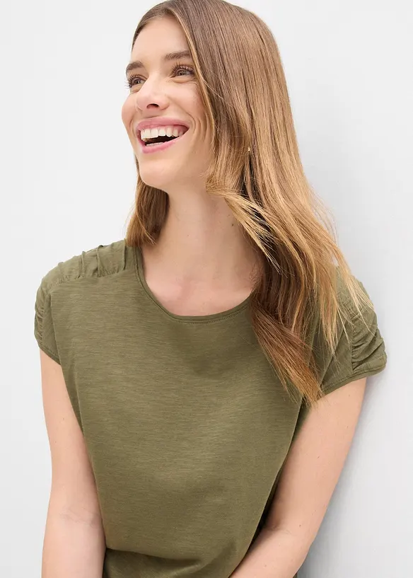 Boxy-Shirt, kurzarm, bonprix