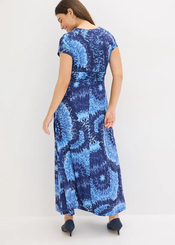 Bedrucktes Jersey-Maxikleid, bonprix