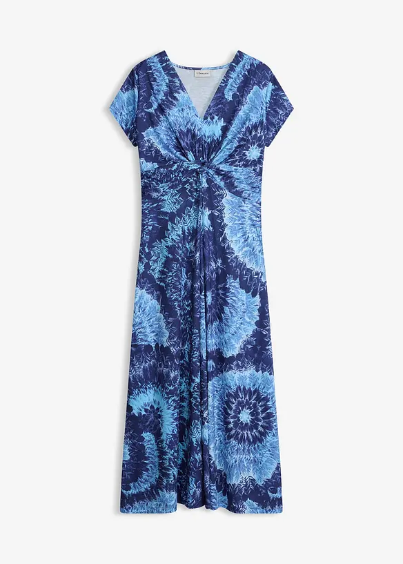 Bedrucktes Jersey-Maxikleid, bonprix
