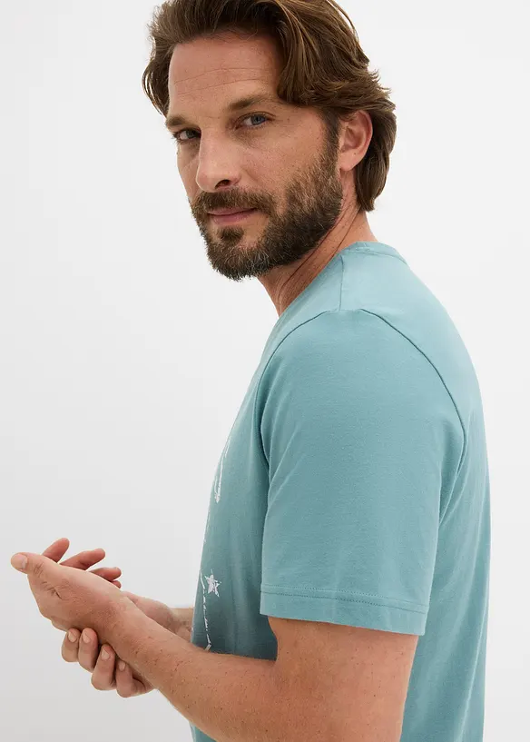 Lot de 2 T-shirts regular, bonprix