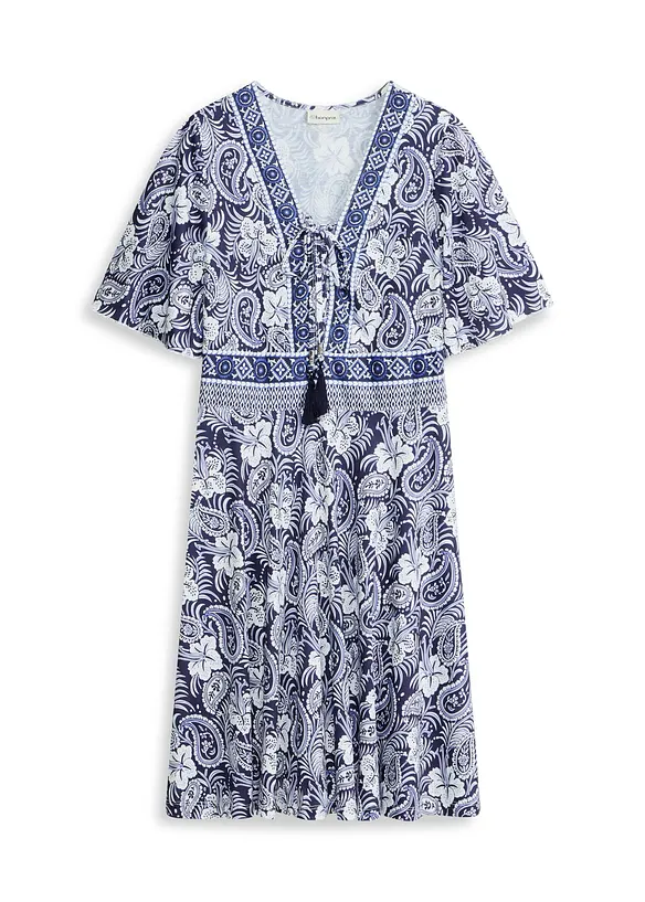 bedrucktes Minikleid, bonprix